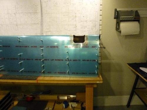 Landing light cut-out