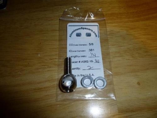 Tie down loop & spacers