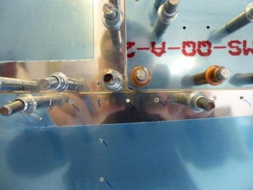 Left Tank Fit to Wing