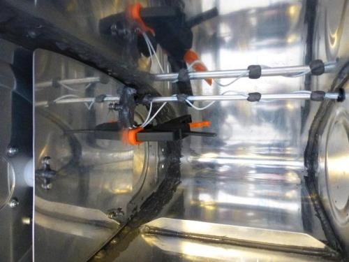 Right inboard sender plate