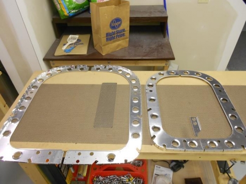 F-01407 and F-01408 Bulkhead Flanges Dimpled