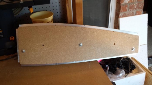 Blank in former block