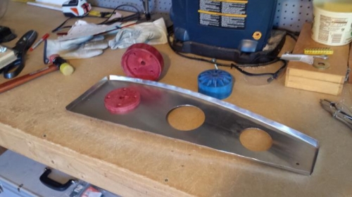 Getting ready to flange