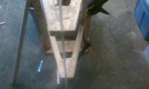 Perfect,  No tail wheel block