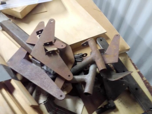 Lightly corroded parts