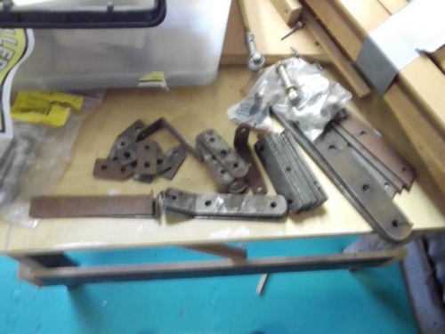 Metal Parts prior to de burring holes