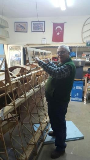 Aileron separated from right wing