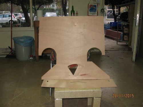 Fuselage plywood formers