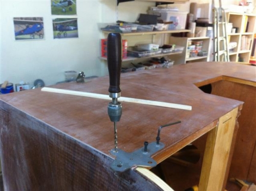 Holes on the side plys