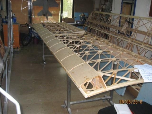 Left wing le sheeting