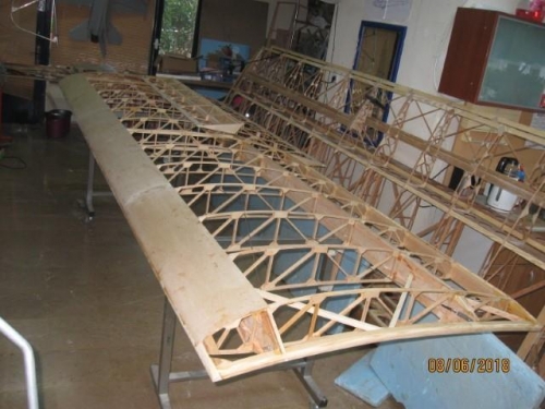 Left wing le sheeting