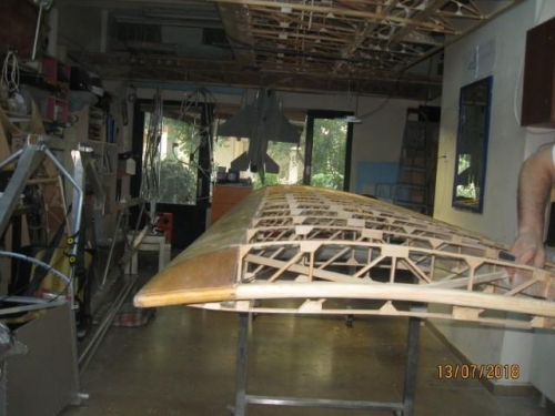 Left wing le sheeting