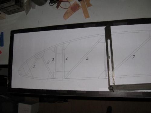 Rib layout