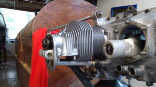 #1 cylinder in place