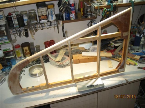 Fin, finished sanding