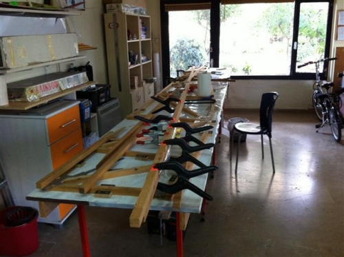 Right side with door opening