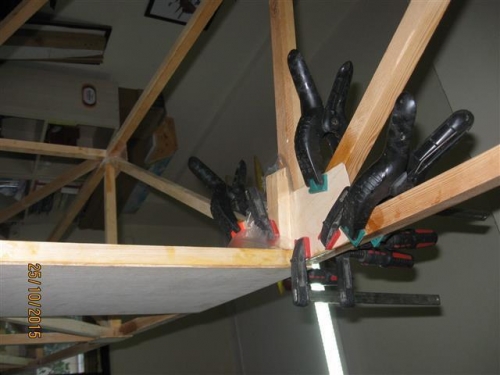 Rear seat upper guesset again