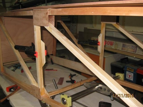 Elevator bellcrank mounts