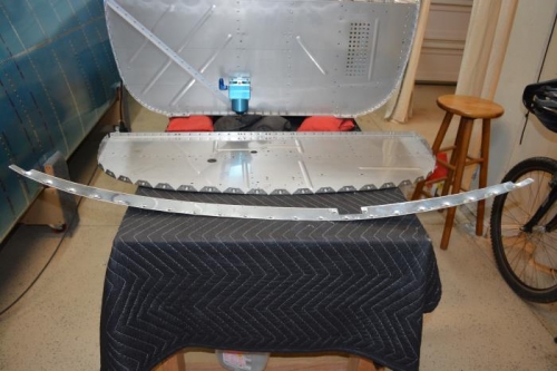 First part of doubler complete, but needs to be shaped the opposite way