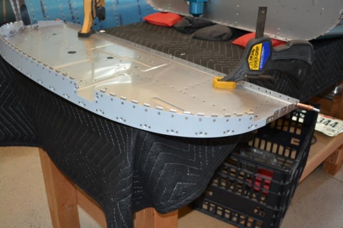 short hinge in place