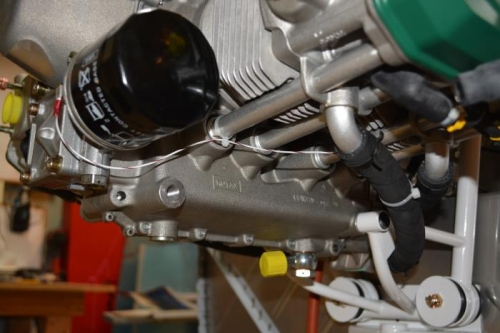 Oil temp sensor wire (white/brown)