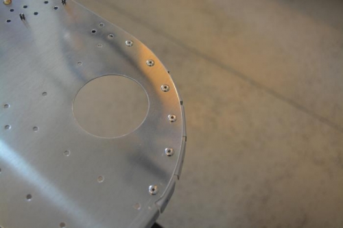 Assembled teh bulhead corner flanges