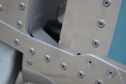 damage to side skin when wing twisted