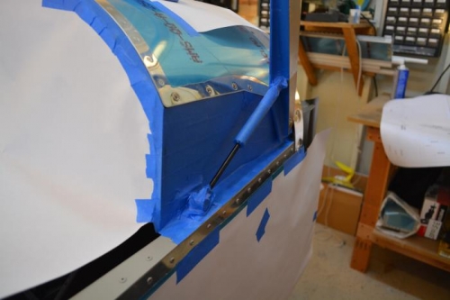 I tried to mask anywhere I didn't want resin