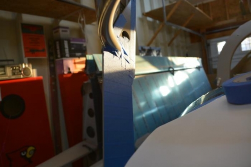 mask inside of canopy arms