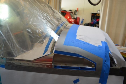 one strip across the top