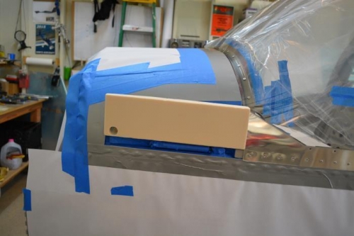 trimmed block and tested the fit (left side)