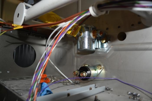 routed wires and added connectors