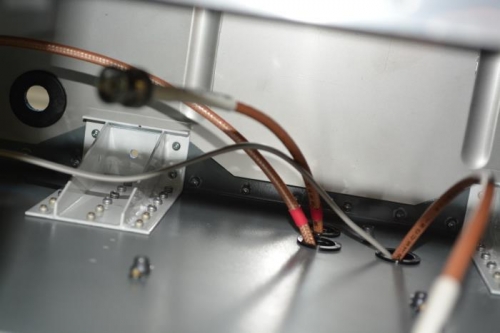 Started at the panel and work my way back