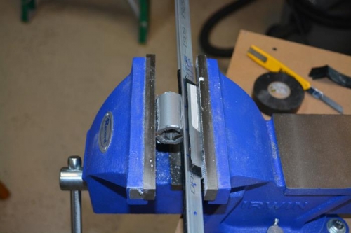 Spreading apart to 5.4 degrees (95.4 deg)