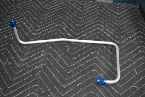 Fuel line turned out well