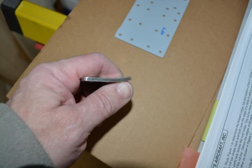 Canopy latch deburred and added bend