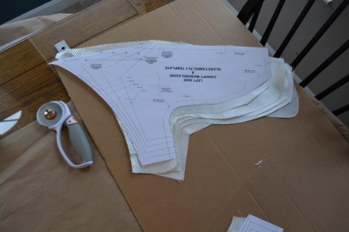 cout out both sets of side panels