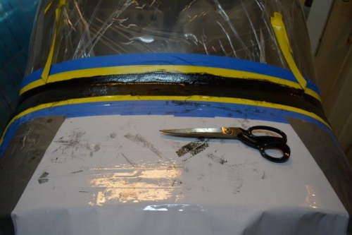 adding layers across the top