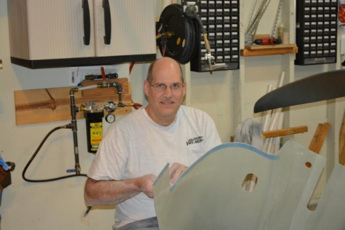 Creating a mess as I work to fit cowling