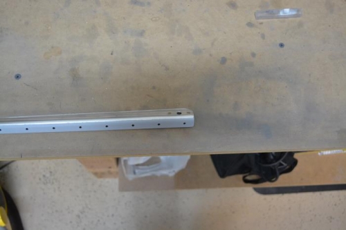 Nut plate installed primed and ready to attach