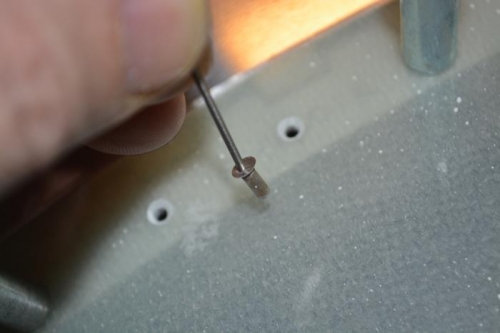 divice I came up with to test the countersink depth