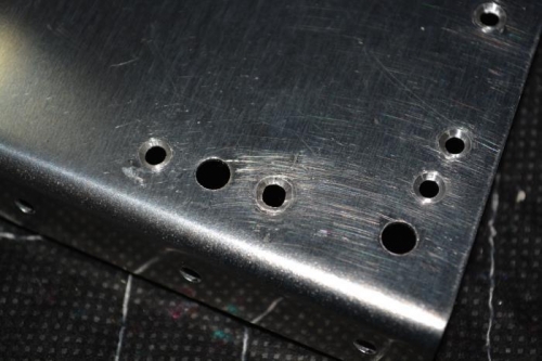 Counter sink to deep and hole oversized...now scrap