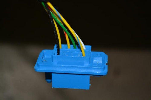 took picture to make sure I know which wires go where