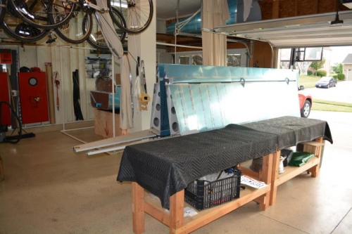 taking over the other side of the garage