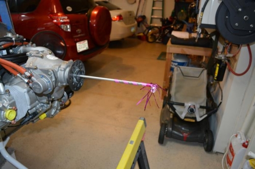 added a little bling to the tip to catch my attention