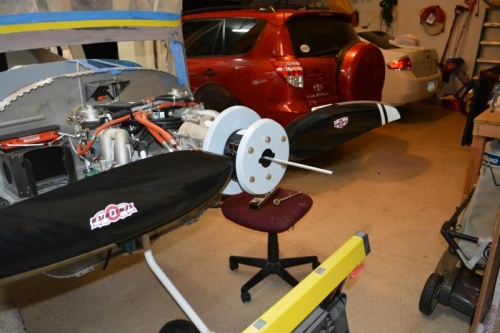 prop in place...rough fit