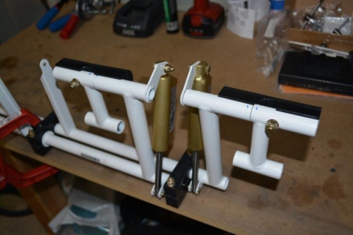 Right seat pedals complete