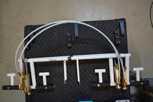 Rudder pedal assembly complete