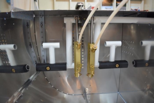 Rudder pedals complete