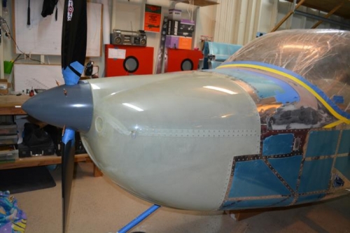 all rivets set and cowling attached